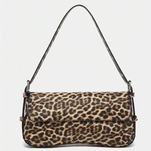 Leopard Print Shoulder Bag